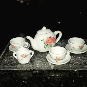 Vintage Miniature Tea Set